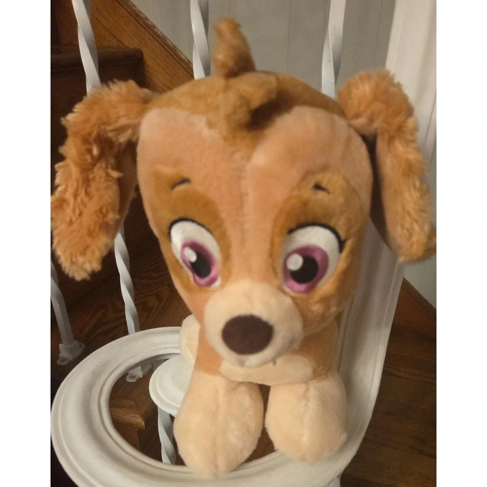 Skye PAW Patrol Dog Plush Build A Bear Workshop Nickelodeon Pink Eyes Collar EUC